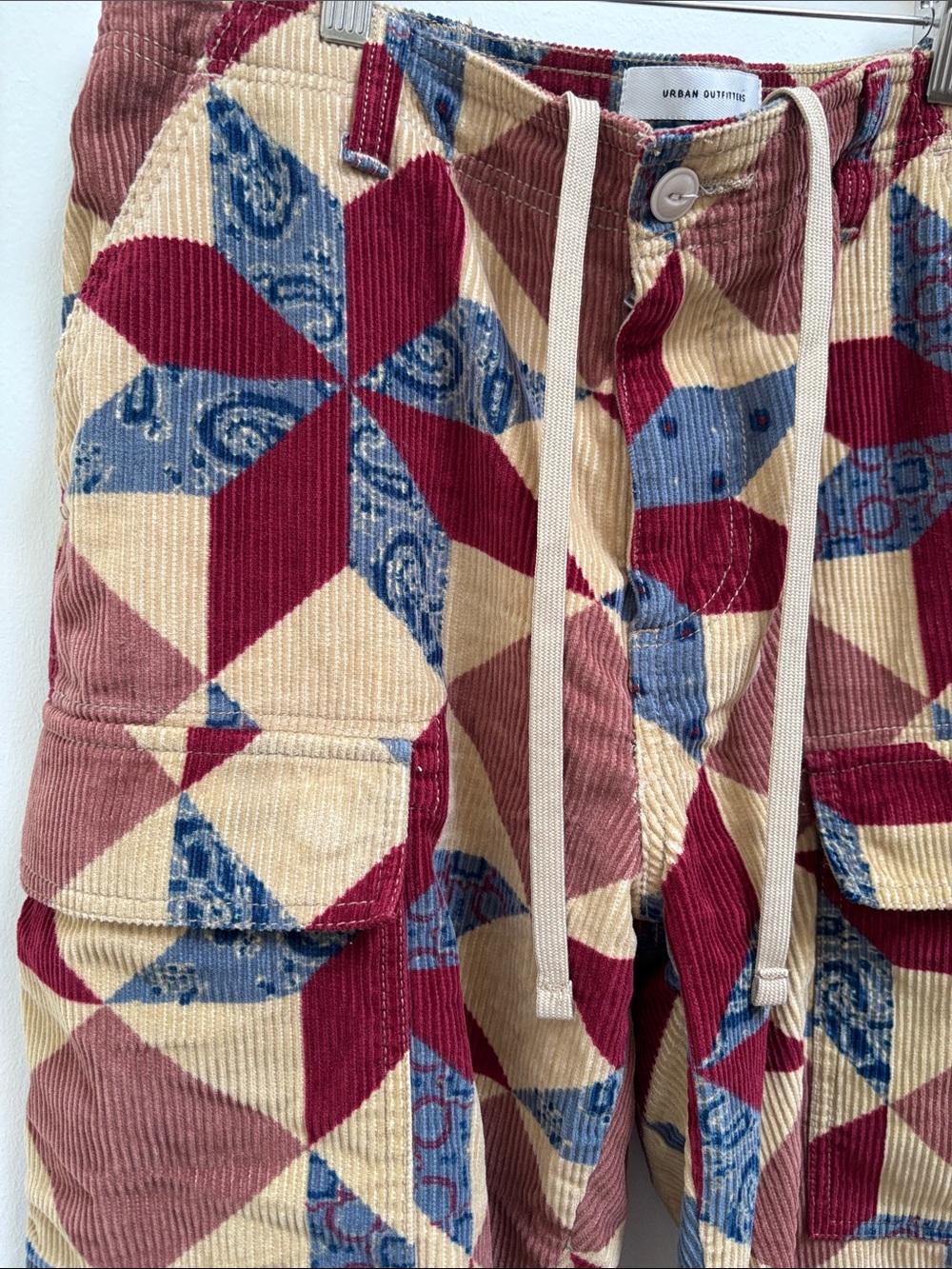 Urban Outfitters Multicolor Corduroy Patchwork Pants - Picture 3 of 13